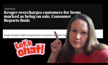 COUPONING CHATS: Is Kroger OVERCHARGING It’s Customers? | Leaving Up Sales Tags to Make More $