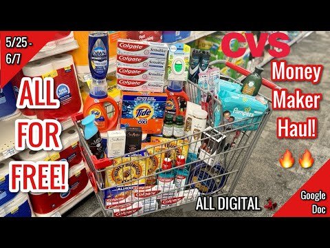 CVS Free & Cheap Coupon Deals & Haul |5/25 – 6/7 | Stock UP! MONEY MAKER WEEK!🔥| Learn CVS Couponing