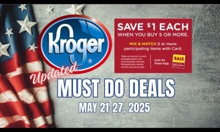 *$11 MONEYMAKER* Kroger UPDATED Must Do Deals for 5/21-5/27 | RUN Deals, Mega Sale, & MORE