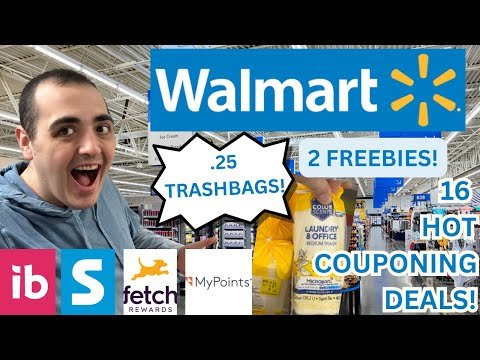 25 CENT TRASHBAGS AT WALMART π³π³π³ ~ 2 HOT FREEBIES / 16 HOT WALMART COUPONING DEALS! ~ MAY 2025