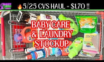 🔥5/25 CVS HAUL👏 $2 HAUL + $10/$70 + LAUNDRY STOCK UP‼️5/25 CVS Couponing #cvsdeals #cvshaul