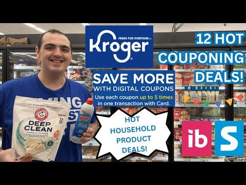 *HOT NEW KROGER SALES!* -  12 KROGER COUPONING DEALS ~ HOT HOUSEHOLD PRODUCT DEALS! ~ 05/28 - 06/03