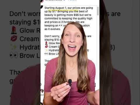 Stock Up Before Prices Rise— e.l.f. Cosmetics From $3.77 on Amazon