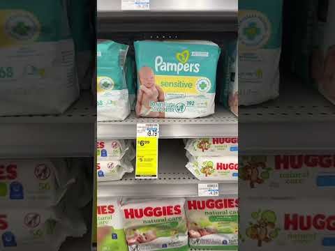 RUNNN to CVS to stock up on Pampers wipes & diapers this week! If you are ready to save 75% or more