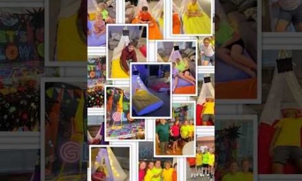 Happy Birthday Lucy! Celebrating with a Fun Neon-Themed Glow Party 🎉💖💚 #NeonParty #glowup