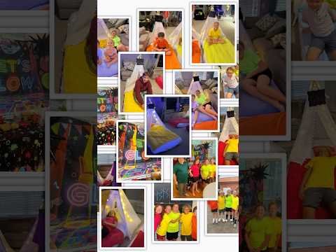 Happy Birthday Lucy! Celebrating with a Fun Neon-Themed Glow Party 🎉💖💚 #NeonParty #glowup