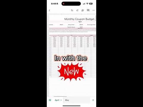 New DIGITAL Budget Spreadsheet! This now calculates all my costs for me so I can easily see how much