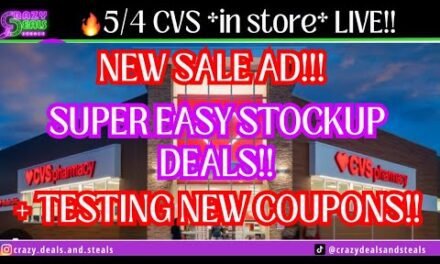 ‼️5/4 CVS *in store* LIVE!! Super EASY CVS Deals- Free & Cheap + TESTING NEW COUPONS! 5/4 CVS HAUL‼️