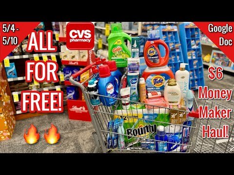 CVS Free & Cheap Coupon Deals & Haul |5/4 – 5/10| Stock UP! MONEY MAKER WEEK!🔥| Learn CVS Couponing