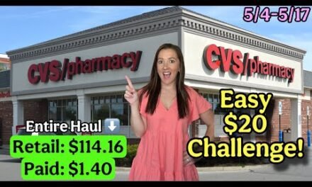 CVS Deals | Easy $20 Challenge for Beginners 5/4-5/17