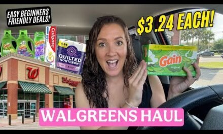 Walgreens Haul – Easy Beginner Coupon Deals |Gain for $3.24 each! 5/4-5/10/25