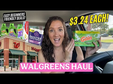 Walgreens Haul – Easy Beginner Coupon Deals |Gain for $3.24 each! 5/4-5/10/25