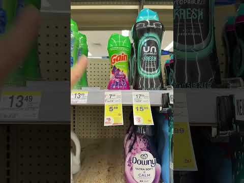 Gain laundry for only $3.24 each at Walgreens this week! Deal Valid: 5/4-5/10 Link in bio or