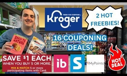2 HOT KROGER FREEBIE DEALS ~ NEW MEGA EVENT! ~ 16 KROGER COUPONING DEALS ~ 05/07/25 – 05/13/25