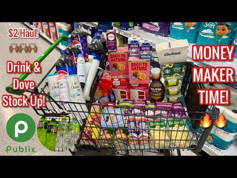 Publix Free & Cheap Grocery Couponing Deals & Haul| MONEY MAKER TIME! Dove! 🔥| 5/7-5/13 or 5/8-5/14