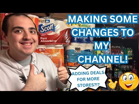 MAKING SOME CHANGES TO MY CHANNEL! ~ ADDING DEALS FOR MORE STORES?!? ~ MUST SEE UPDATES!