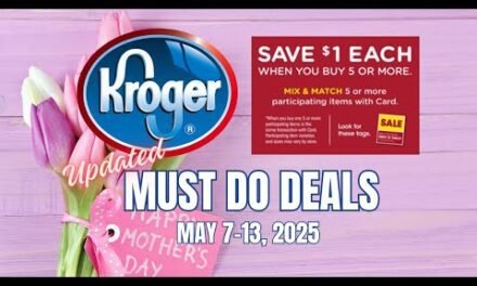 *MEGA SALE* Kroger UPDATED (Again) Must Do Deals for 5/7-5/13 | MORE MEGA Deals