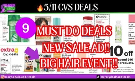 🔥5/11 CVS 9 MUST DO DEALS🎉MONEYMAKERS, $10/$40 HAIR CRT & MORE!! Another HOT Week!! #couponing