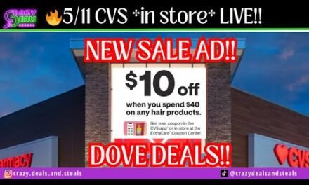 5/11 CVS *in store* LIVE!! $10/$40 HAIR CARE DEALS, DOVE DEALS & MORE! New CVS Ad- 5/11 CVS Haul