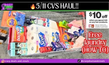 🔥5/11 CVS HAUL👏 $10/$70 + $10/$40 HAIR CRT + FREE LAUNDRY (HOW TO) ‼️CVS DEALS #cvsdeals #cvshaul