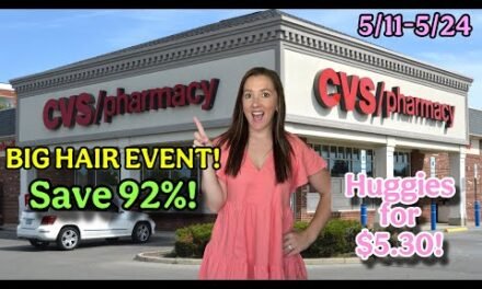 CVS Haul – BIG HAIR EVENT! Save 92%! 5/11-24/25 |Couponing for Beginners