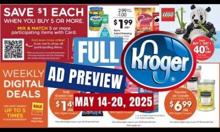 *FULL AD* Kroger Ad Preview for 5/14-5/20 | MEGA SALE, New Weekly Digitals, & MORE