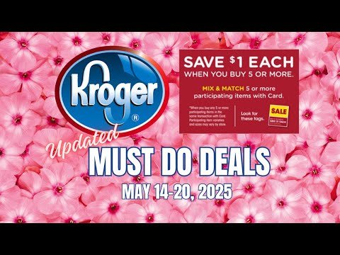 *$.49 Pop Tarts!* Kroger UPDATED Must Do Deals for 5/14-5/20 | MEGA SALE Deals & MORE