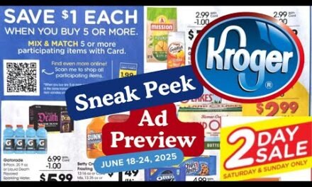 *MEGA SALE* Kroger Ad Preview for 6/18-6/24 | NEW Mega Sale, Weekly Digitals, Buy 2 Save $10, & MORE