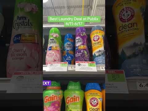 Purex deal reset at Publix using the IBOTTA App