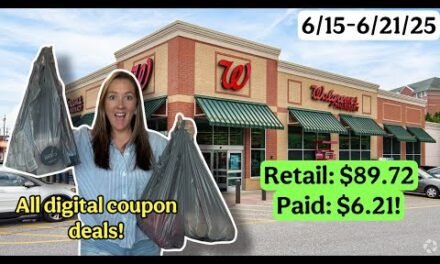 Walgreens Haul – Save 87% using all digital coupons & stacking deals! 6/15-6/21/25