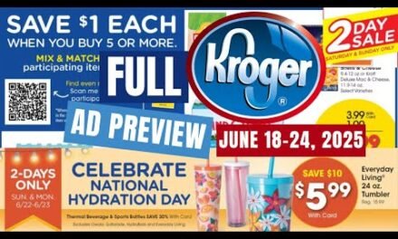 *NEW MEGA* Kroger FULL Ad Preview for 6/18-6/24 | Buy 5, Weekly Digitals, Buy 2 Save $10, & MORE