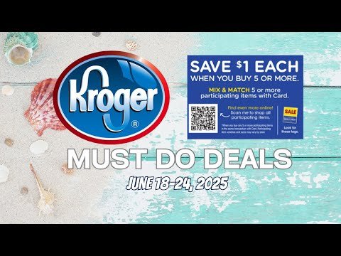 *MEGA SALE* Kroger MUST DO Deals for 6/18-6/24 | RUN DEAL, NEW Mega Sale, Weekly Digitals, & MORE!