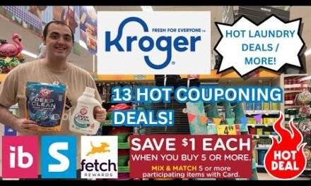 13 HOT KROGER COUPONING DEALS! ~ NEW MEGA EVENT ~ HOT LAUNDRY DEALS & MORE ~ 06/18/25 – 06/24/25
