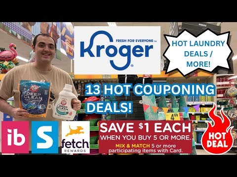13 HOT KROGER COUPONING DEALS! ~ NEW MEGA EVENT ~ HOT LAUNDRY DEALS & MORE ~ 06/18/25 – 06/24/25