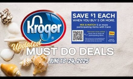 *$.19 Clorox Wipes* Kroger UPDATED Must Do Deals for 6/18-6/24 | MEGA SALE, $.65 Dish Soap, & MORE
