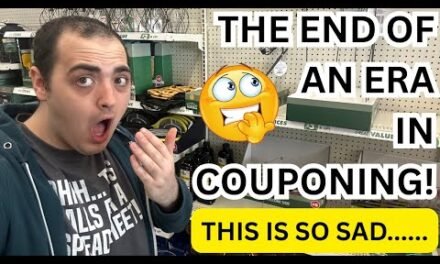 THE END OF AN ERA WITH COUPONING! ~ THIS IS SUCH SAD NEWS :(