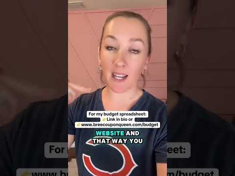 Here’s how ⬇️ I only use my phone & digital coupons/cash back to save over 75% every month! For my