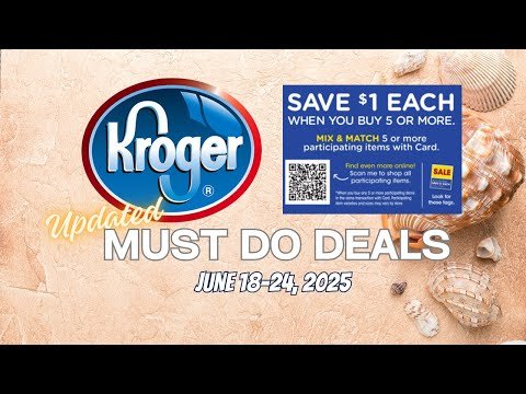 *FREE Ice Cream* Kroger UPDATED Must Do Deals for 6/18-6/24 | MEGA SALE Deals & MORE