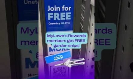 FREE Garden Snips for MyLowe’s Rewards Members (First 250 People)