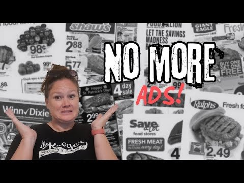 Couponing Chat: NO MORE ADS???? | The future of Grocery Store Circulars + My Thoughts