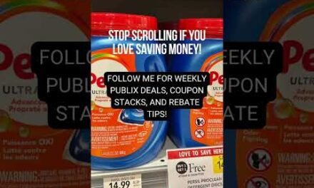 Follow me for weekly publix deals
