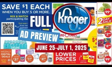 *FULL AD* Kroger Ad Preview for 6/25-7/1 | NEW 2 Day Sale, Weekly Digitals, & 60% Off Summer