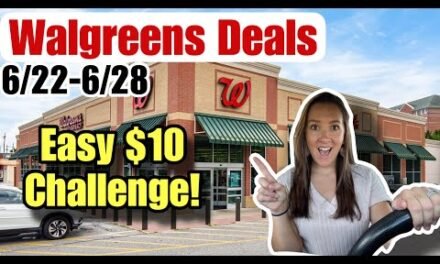 Walgreens Haul- Easy $10 Challenge For Beginners! 6/22-28/25