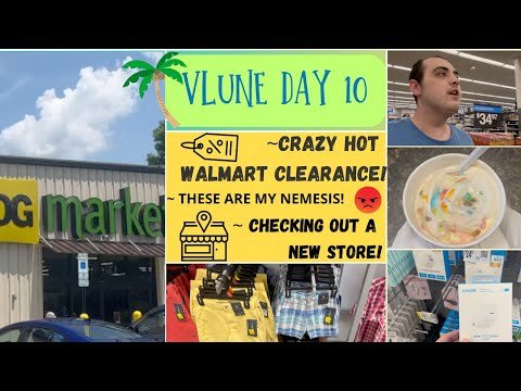 CRAZY HOT WALMART CLEARANCE (SHOP W/ ME) ~ THESE ARE MY NEMESIS ~ CHECKING OUT A NEW STORE~ VLUNE 10