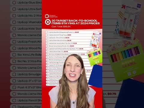 Target’s Freezing These 20 Back-to-School Items at 2024 Prices. 👀