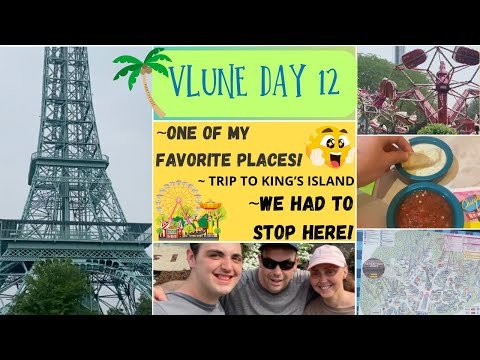 ONE OF MY FAVORITE PLACES! ~ TRIP TO KING’S ISLAND ~ WE HAD TO STOP HERE! ~ VLUNE DAY 12 (THROWBACK)
