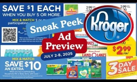 *3 Day Sale* Kroger Ad Preview for 7/2-7/8 | MEGA SALE, Weekly Digitals, 4th of July Deals & MORE