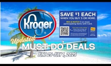 *2 FREEBIES!* Kroger UPDATED Must Do Deals for 6/25-7/1 | MEGA SALE, RUN Weekly Digitals, & MORE
