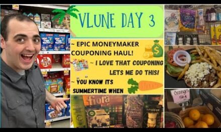 MONEYMAKER COUPONING HAUL ~ LOVE THAT COUPONING LETS ME DO THIS ~ KNOW IT’S SUMMERTIME WHEN- VLUNE 3
