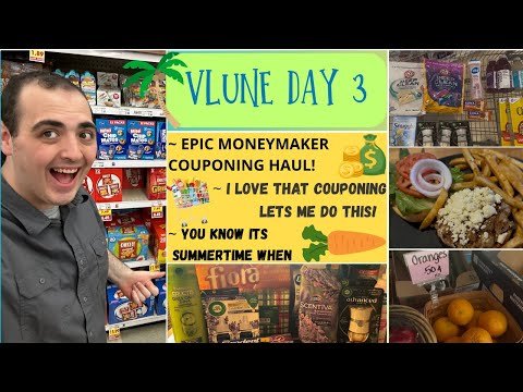 MONEYMAKER COUPONING HAUL ~ LOVE THAT COUPONING LETS ME DO THIS ~ KNOW IT'S SUMMERTIME WHEN- VLUNE 3
